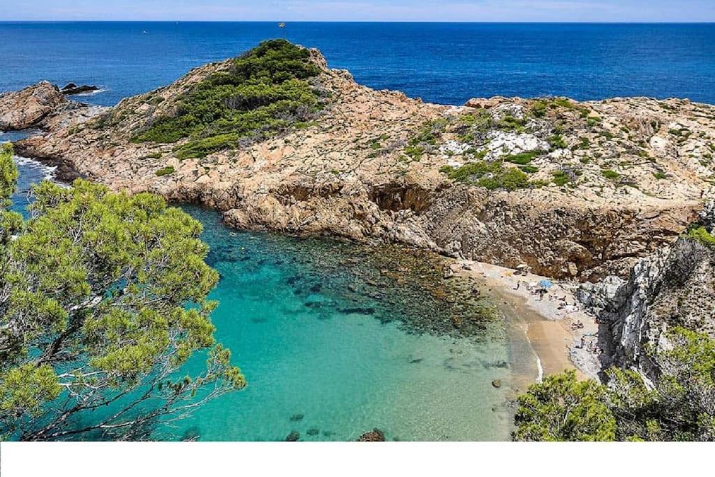 "Le Balcon De La Mer" Residence "Icaros"-Wifi-Piscine-Parking Begur Exterior photo